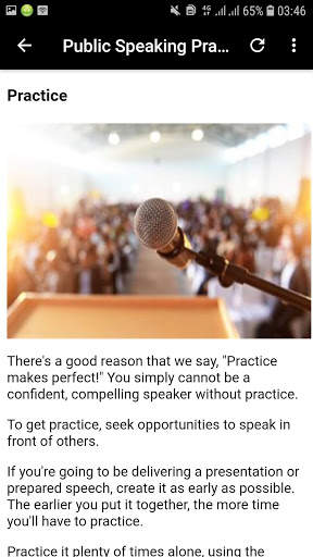 Public Speaking Offline screenshot 7