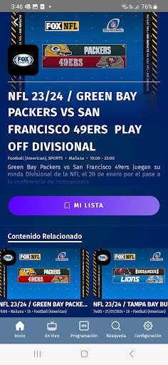 FOX Sports MX 4 تصوير الشاشة