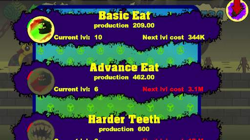 Zicker-Zombie idle clicker. screenshot 6