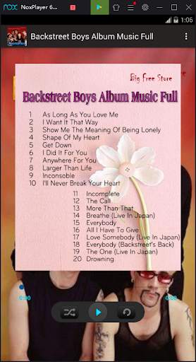 Backstreet Boys Album Music Full screenshot 2