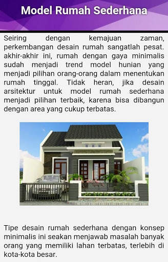 Best Simple Home Model скриншот 2