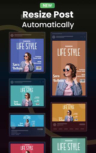Graphic Design & Post Maker screenshot 12