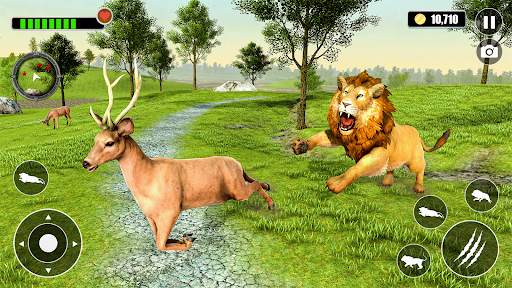 Angry Lion Simulator Lion Game screenshot 16