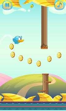 Blue Flappy Bird screenshot 3