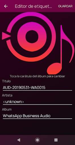 MasterPlayer - reproductor de audio screenshot 4
