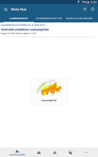 White Risk - SLF Lawinen-App screenshot 9