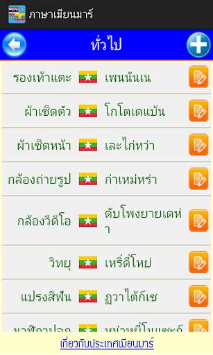ภาษาเมียนมาร์ Myanmar AEC скриншот 3