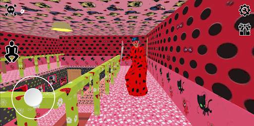 Scary Lady Granny Bug & Noir Grandpa Horror Mod screenshot 1