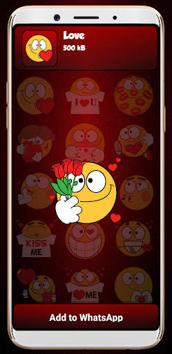 Smile Stickers for WhatsApp screenshot 2