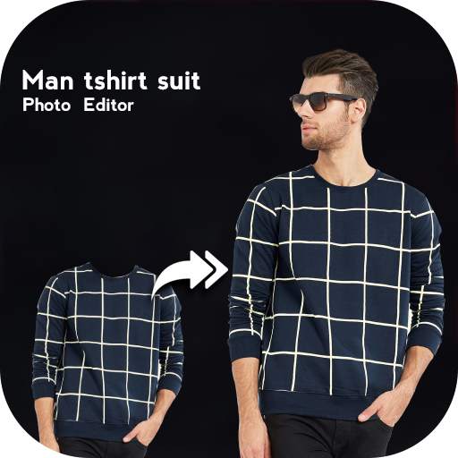Man T-Shirt Suit Photo Editor 1.1