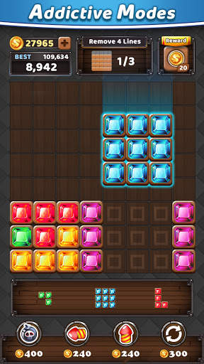 Block Puzzle King : Wood Block Puzzle 4 تصوير الشاشة