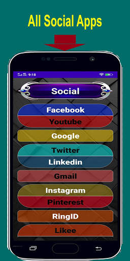 All In One Social/Shopping/Sports Apps BD screenshot 1
