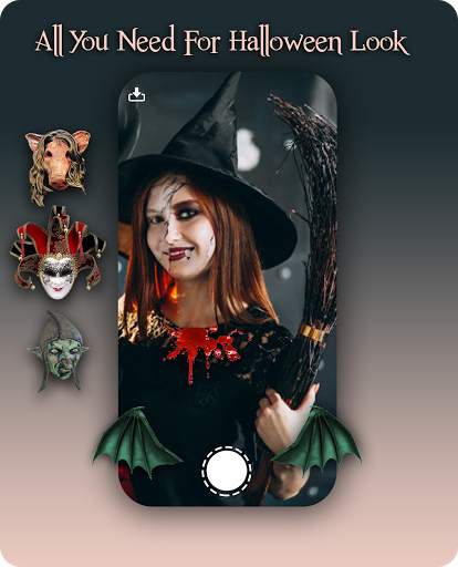 Halloween Makeup - Mask Face camera Snap screenshot 7