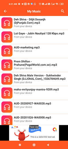 Free Music Player- (MP-3 Player with latest Songs) screenshot 6