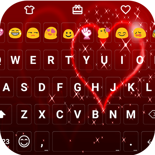 Valentines Emoji Keyboard Skin icon