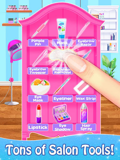 Salon Games for Girls: Spa Makeover Day screenshot 5