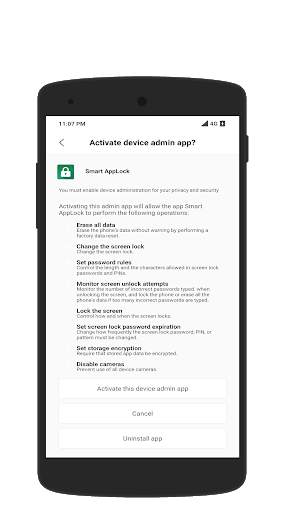 AppLock lock apps pin pattern lock screenshot 6