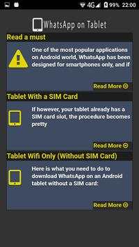 Run whatsapp on android tablet screenshot 4