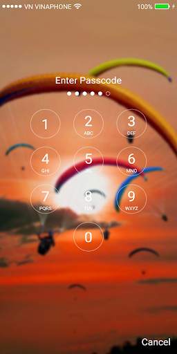 Lock Screen OS 10 - Phone7 screenshot 4