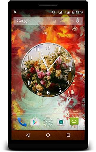 Art Clock Live Wallpaper screenshot 2