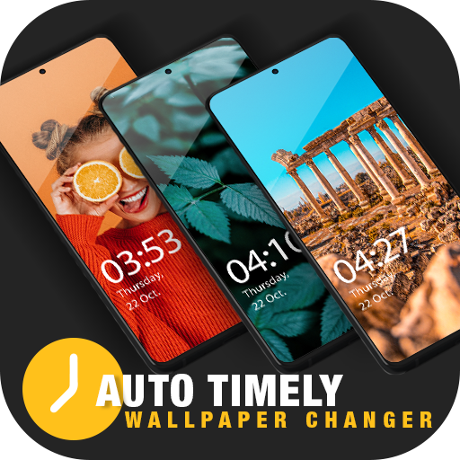 Auto Timely Wallpaper Changer icon