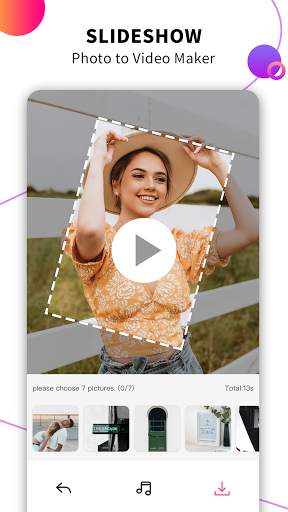 Picslide - Make video with music & photos screenshot 2