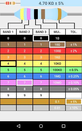 Resistor Code Calculator screenshot 4