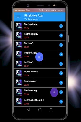 techno music ringtones screenshot 4