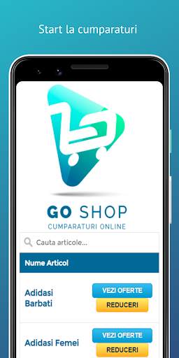 Go Shop - Cumparaturi Online screenshot 1