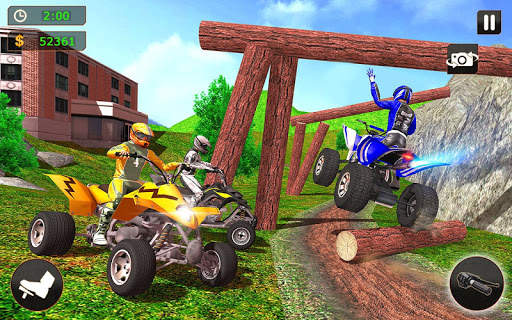 Quad Bike Offroad Driving Stunts screenshot 16