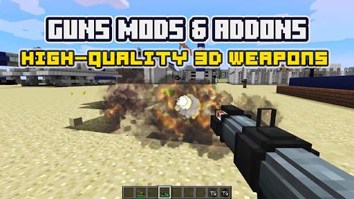 Guns mod for Minecraft ™ - Gun and Weapon Mods screenshot 1