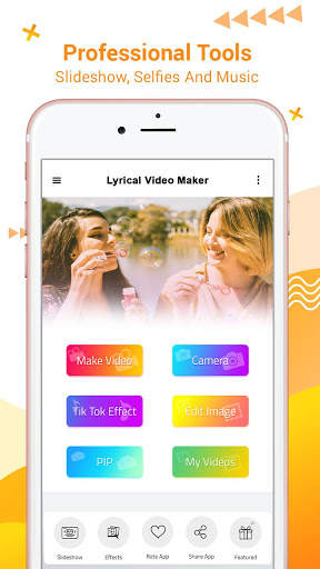 lyrical video status maker - lyrically video screenshot 1