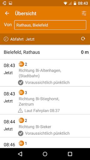 moBiel App screenshot 3