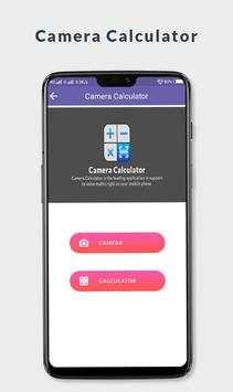 Camera Calculator 2019 screenshot 1