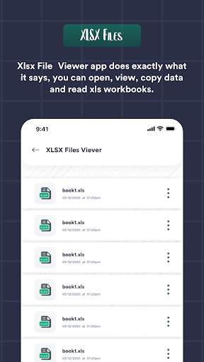 Xlsx File Reader & Xls File Viewer screenshot 2