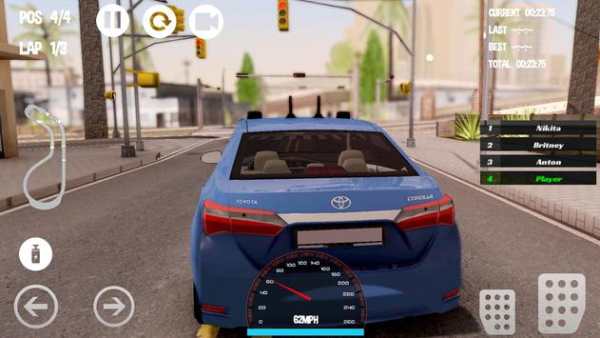 Car Racing Toyota Game screenshot 1