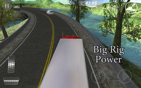 Big Red Truck: 3D Driving Sim screenshot 3
