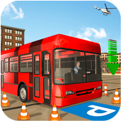 3d bus simulator: parking games, Drive and Park icon