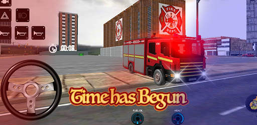 Put out the fire with a fire truck screenshot 2