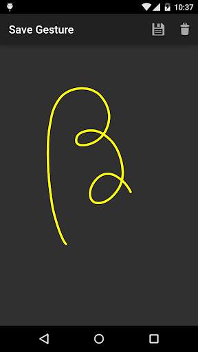 Gesture Builder screenshot 2