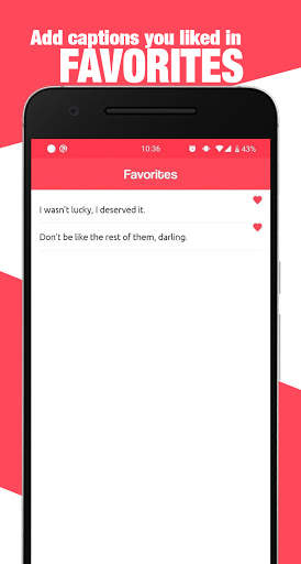 Captions for Instagram screenshot 7