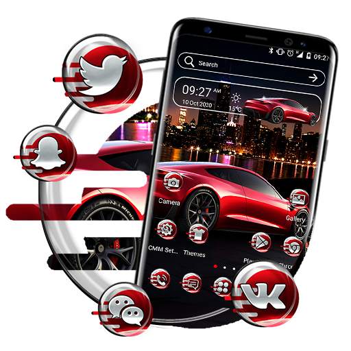 Red Car Theme 1.0