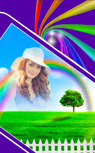 Rainbow photo editor: frames screenshot 4