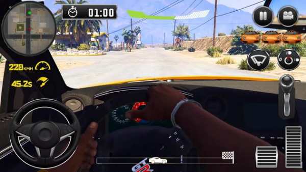 City Driving Nissan Simulator screenshot 2