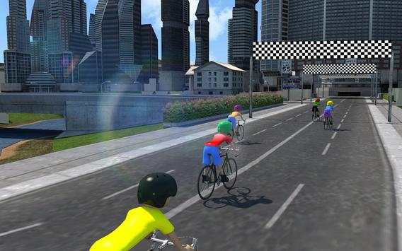 Bicycle Traffic Racing Fever - City Stunt Rider 3D screenshot 3