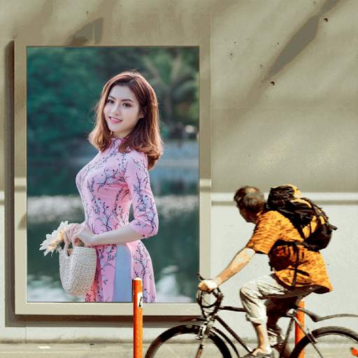 Hoarding Photo Frames Editor | Street Photo Frames screenshot 1