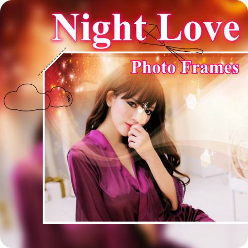 ikon Beautiful Night Love Photo Frames Greeting Cards