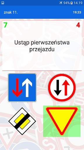 Znaki drogowe - Polska screenshot 23