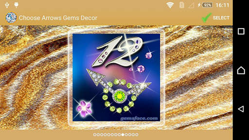 Sparkling Gems Watch Faces screenshot 14