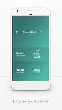 Freewallet Lite screenshot 1